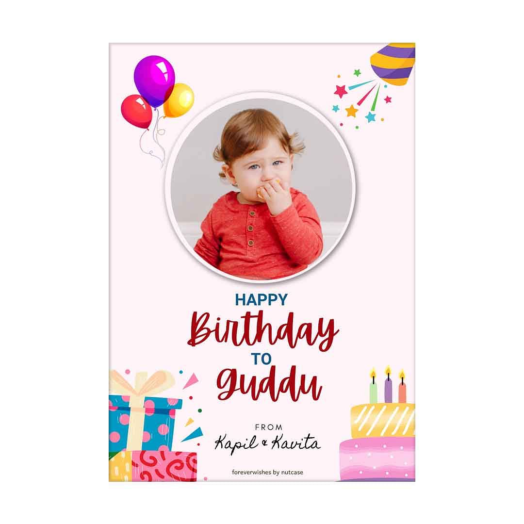 Buy Personalised Childrens Birthday Cards Online India – Nutcase