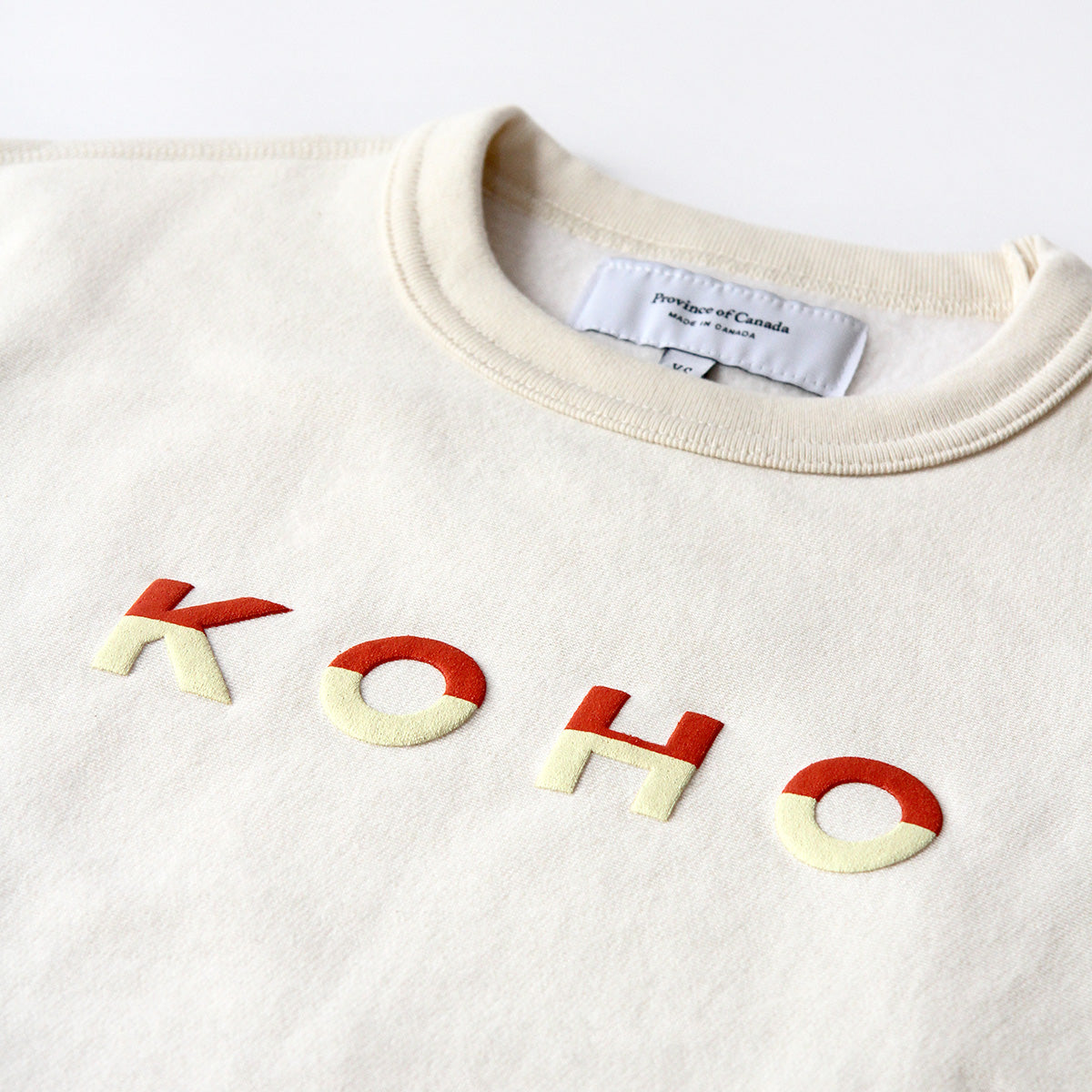 Province of Canada - KOHO Crewnecks - Made in Canada