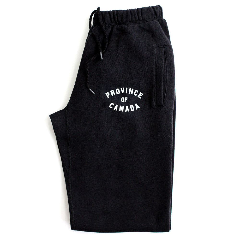新品 J90 Sweatpants Black Made in Canada+stbp.com.br
