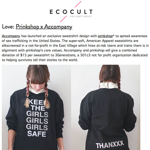 prinkshop shirt help save girls for ecocult with accompany