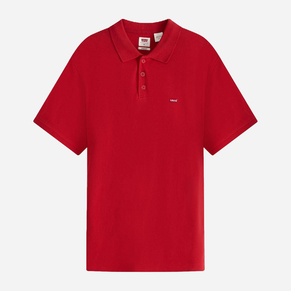 levi's red polo shirt