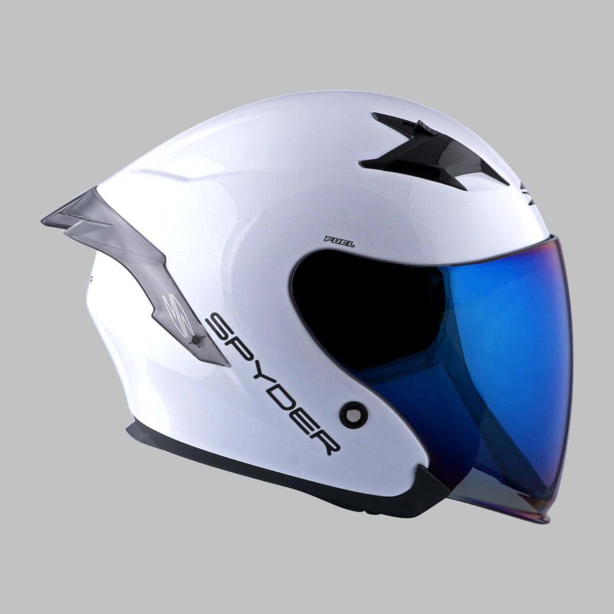 dual sport helmet with heated shield