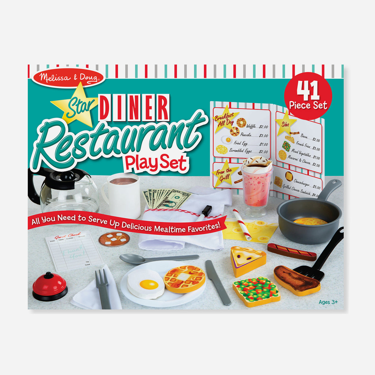 melissa and doug restaurant playset