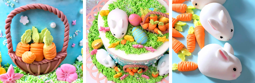 Bunny Sweets + Desserts For Spring | 4 Easter Treats + Sweets Ideas on Bakers Party Shop's Blog | www.bakerspartyshop.com