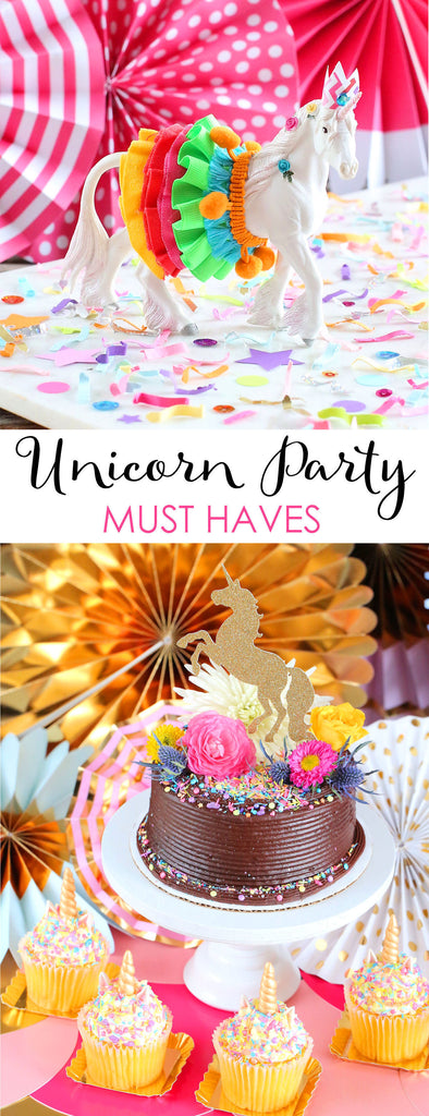 Unicorn Party Must Haves | www.bakerspartyshop.com