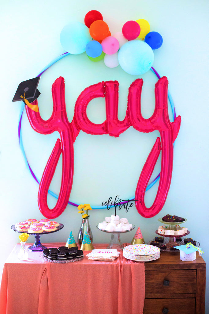 Party Animals + Sprinkles Party: Party Animals Cake Table + Desserts | www.bakerspartyshop.com