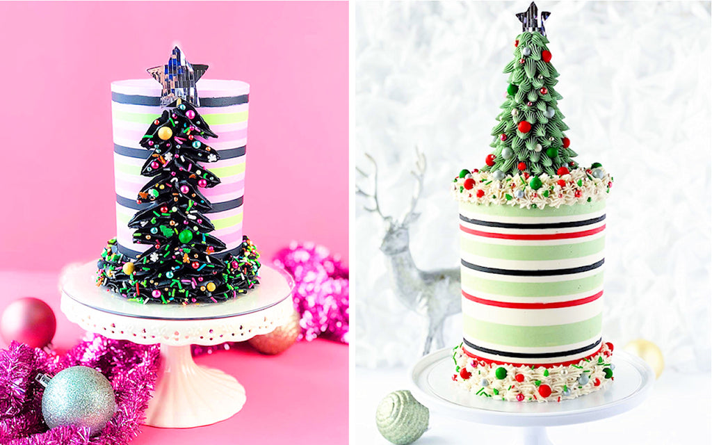 Festive Woodland Cake + Cupcakes Display | www.bakerspartyshop.com