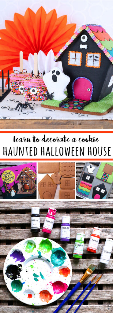 Cookie Haunted House Halloween Party Display | www.bakerspartyshop.com