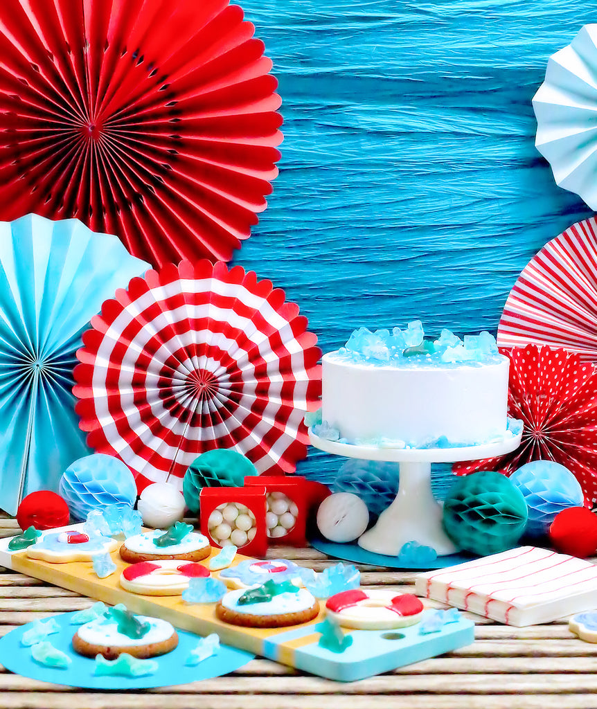 Easy Shark Week Party Ideas and Tips from Bakers Party Shop| www.bakerspartyshop.com