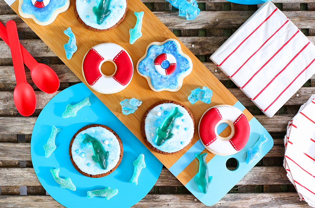 Easy Shark Week Party Ideas and Tips from Bakers Party Shop| www.bakerspartyshop.com