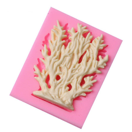 Ocean Coral Silicone Mold Different sizes Cake Fondant Chocolate Handmade Mold D