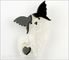 Erstwilder Dog Pin Brooch Madame Butterfly Front