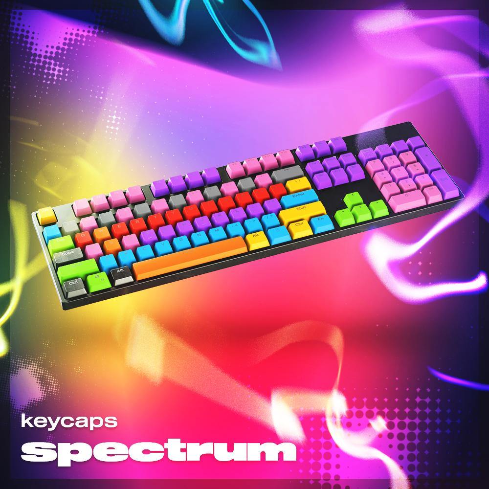 spectrum keycaps