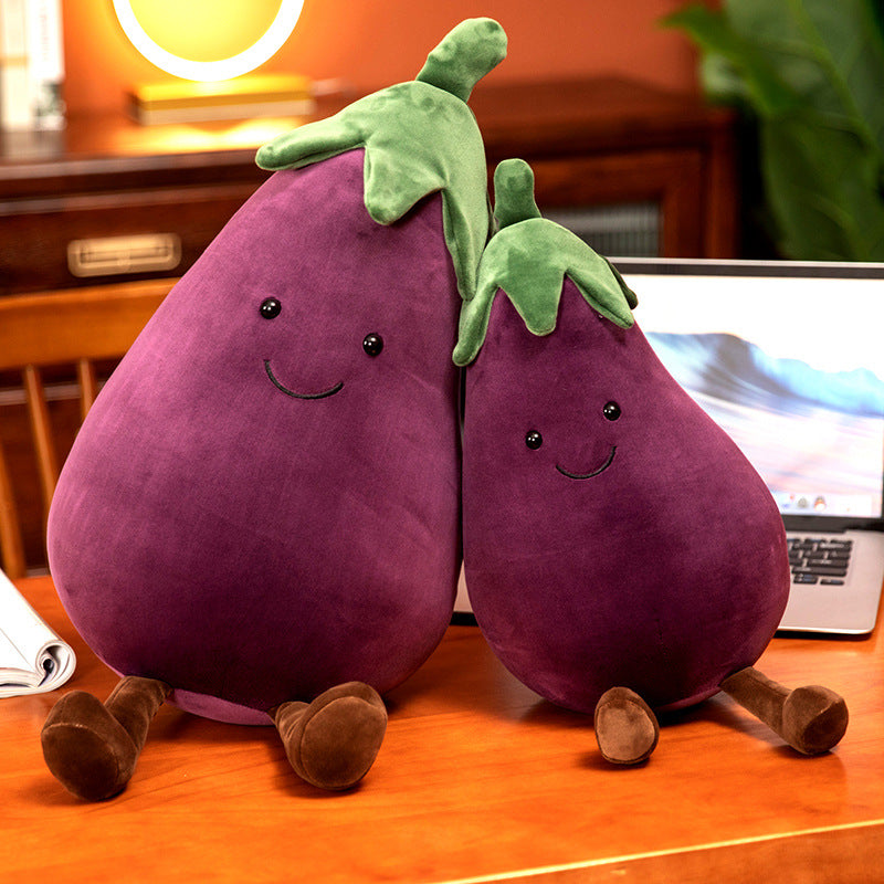 giant eggplant plush