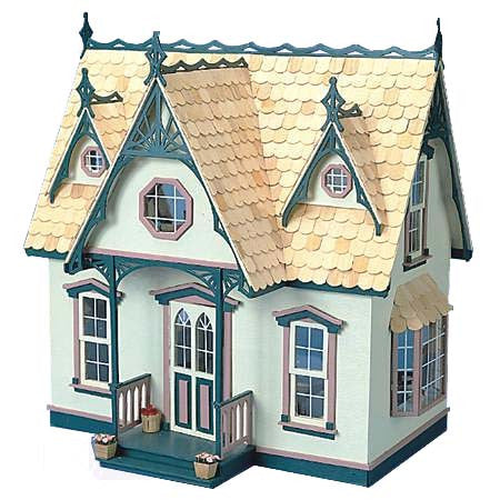 orchid all wood dollhouse kit