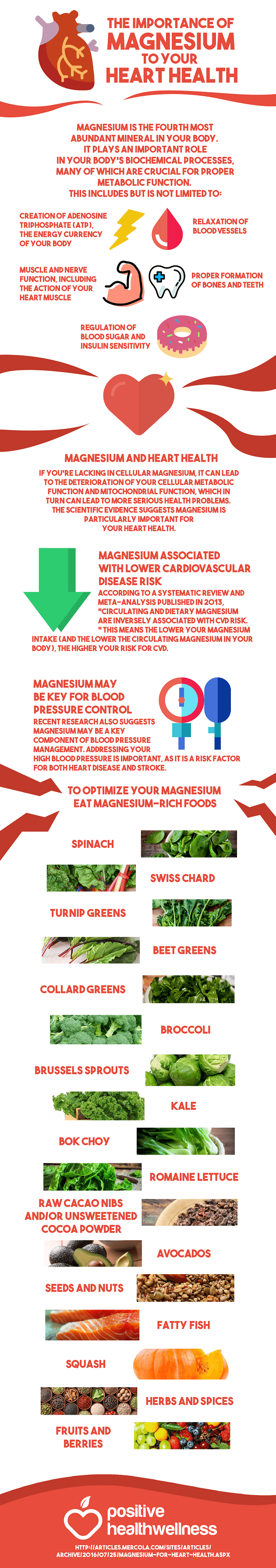 Magnesium For Heart Health [Infographic]