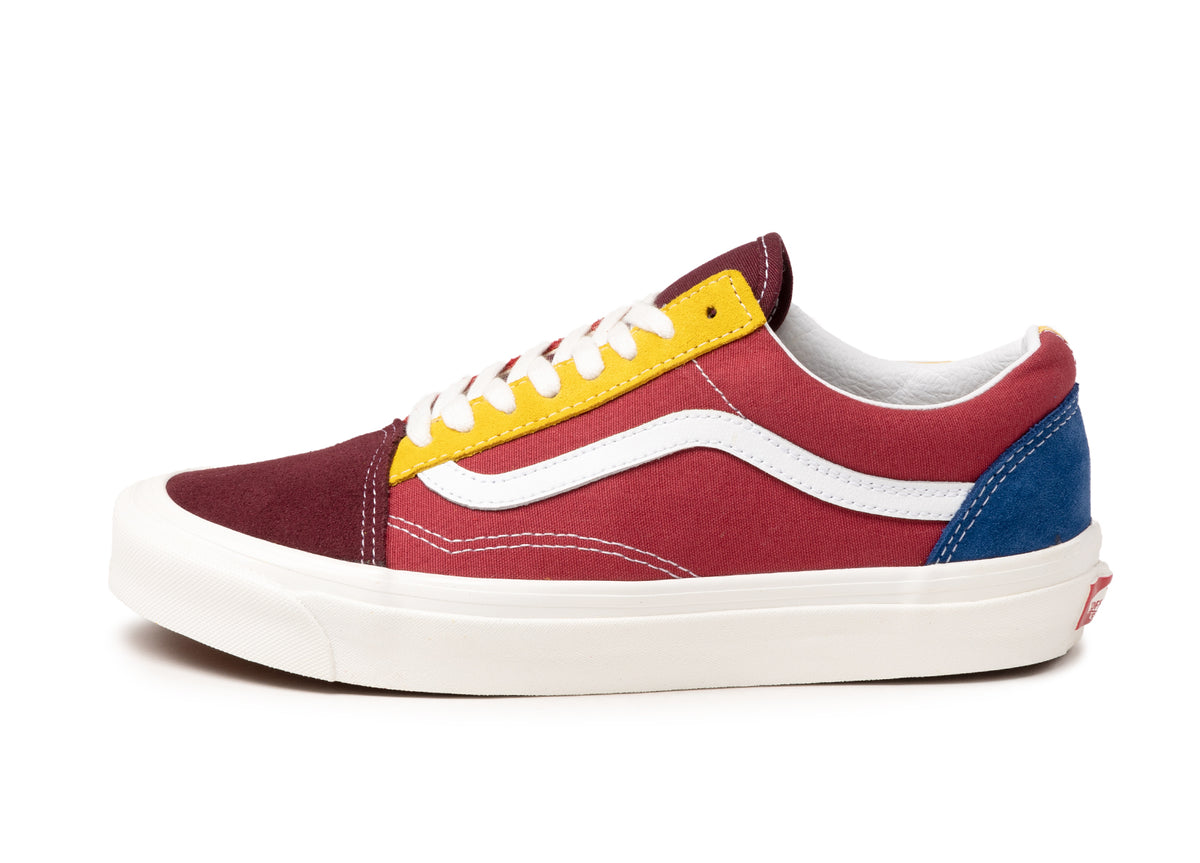 vans blue gold