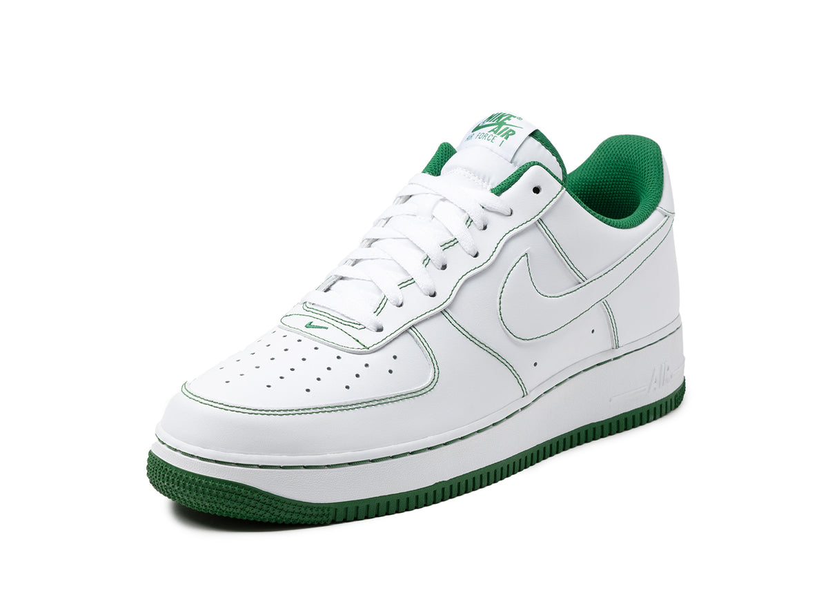 green white air force ones