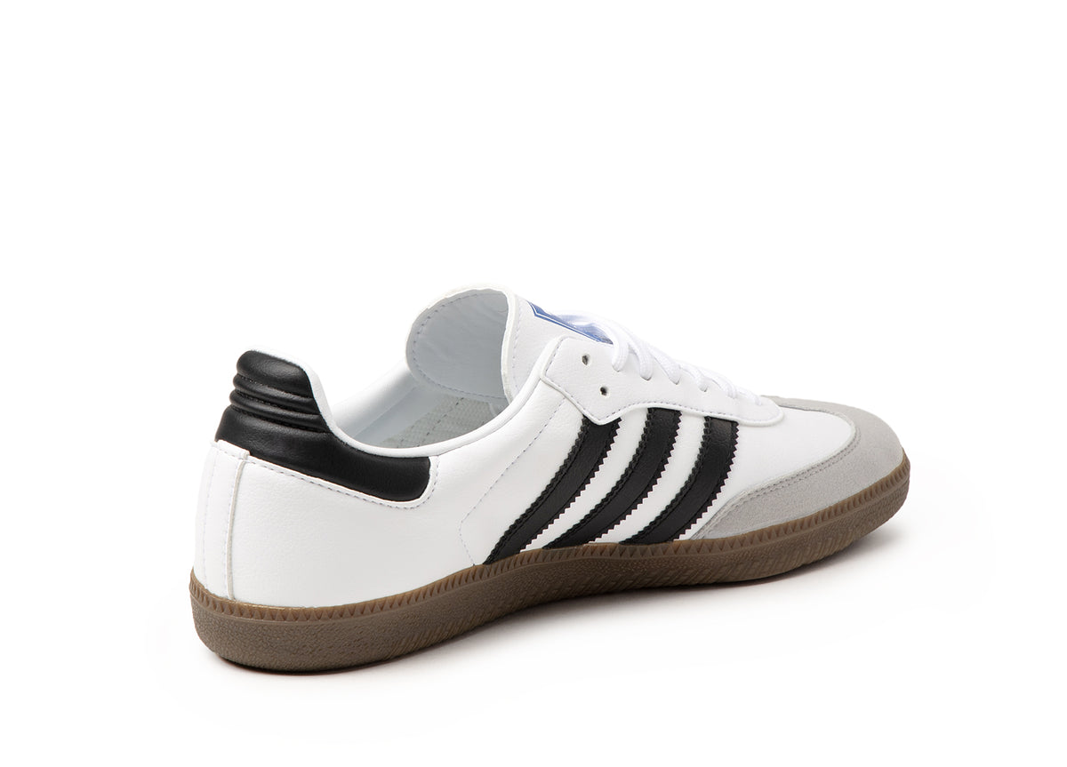 adidas Samba *Vegan* (Footwear White / Core Black / Gum5) - Asphaltgold