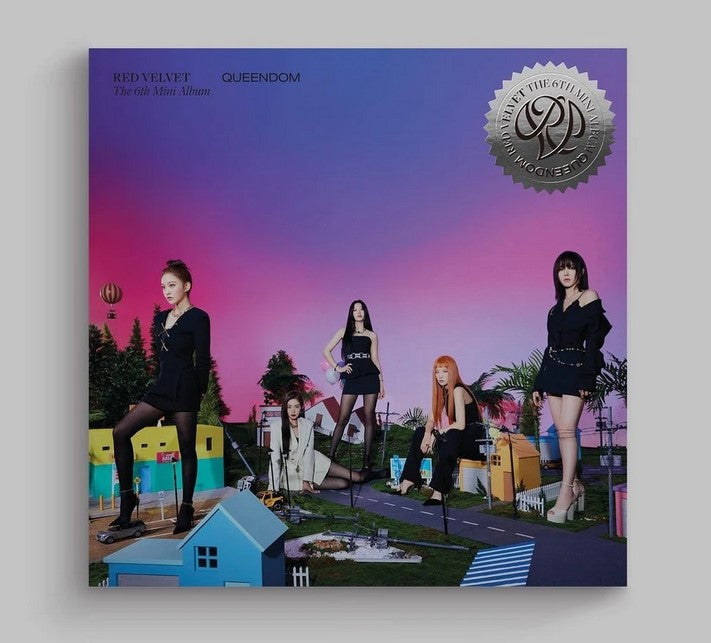 Case Version Red Velvet Queendom Mini Album Vol.6 with Pre-order Limited Rolled Poster