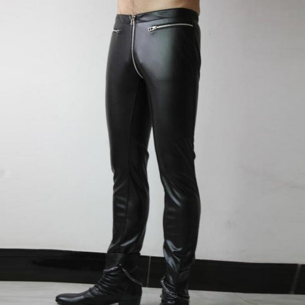 Mens Fashion Leather Pants Buy Low Rise Leather Pants 