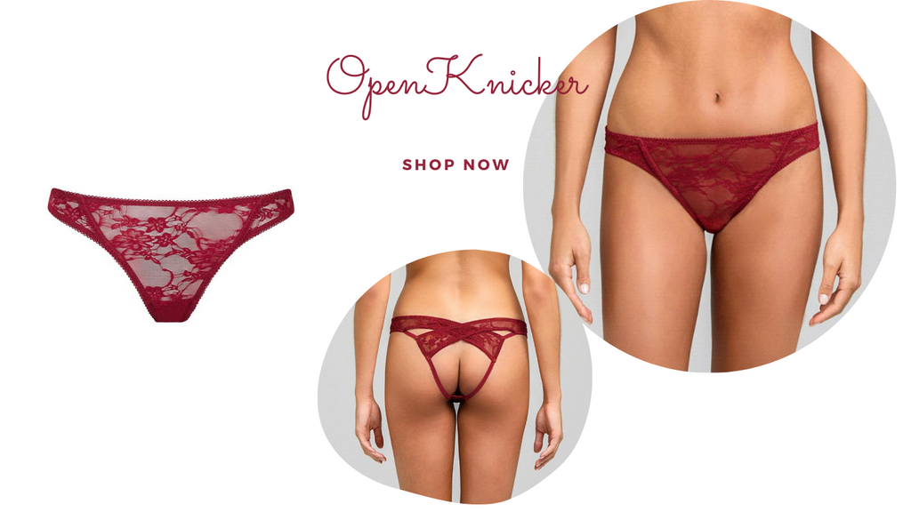 Muse by Coco de Mer Sienna Open Knicker