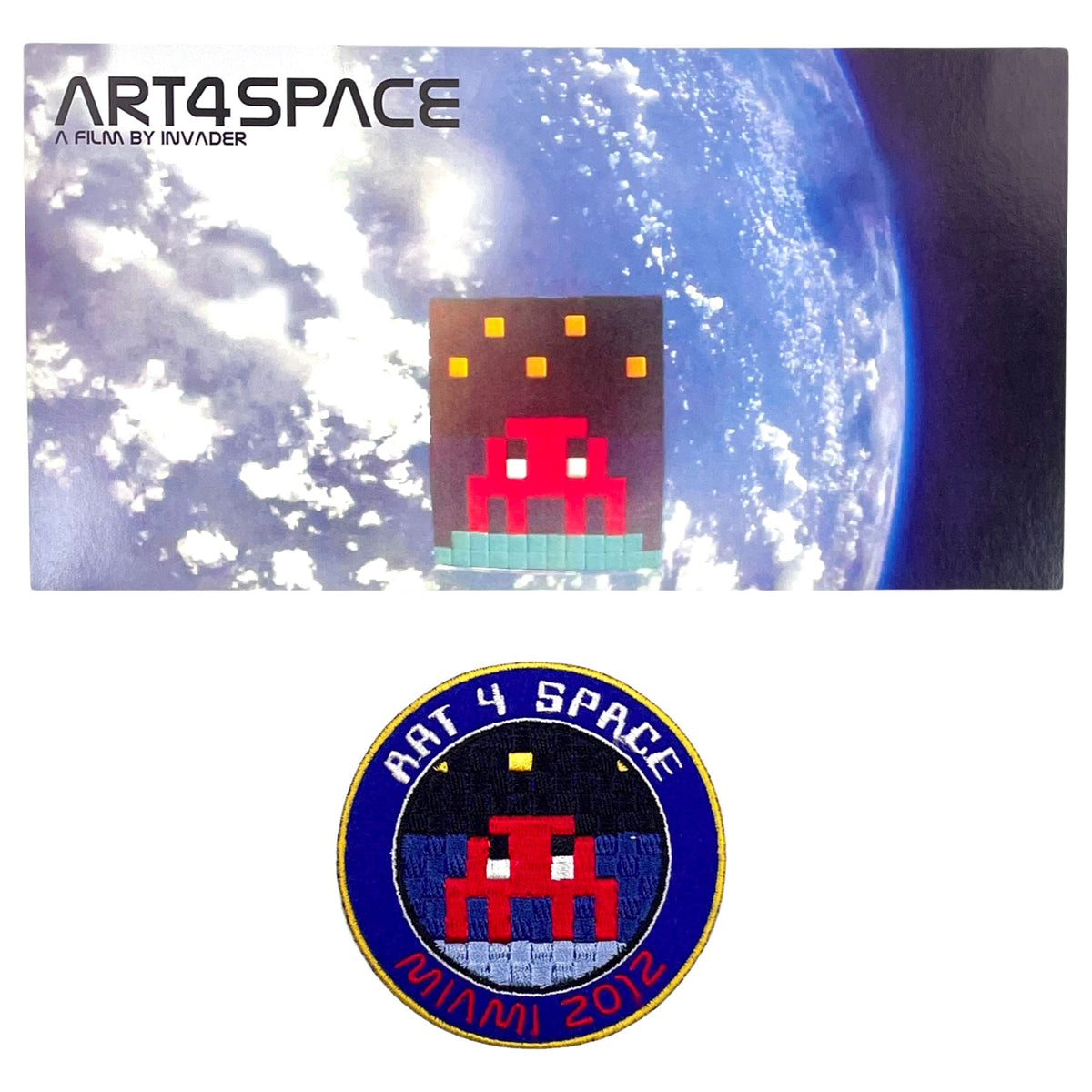 miamiaInvader Art 4 Space Patch インベーダー