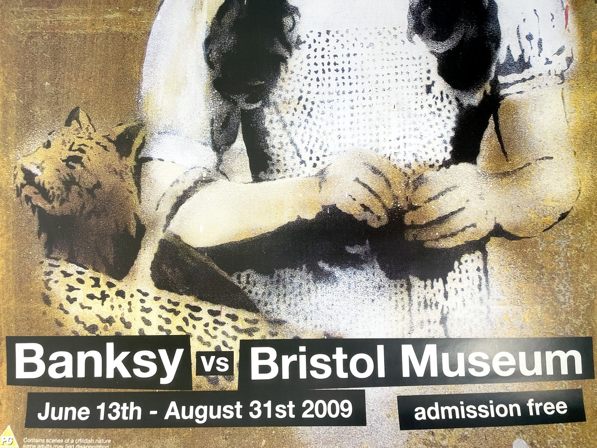 banksy bristol museum バンクシー ポスター