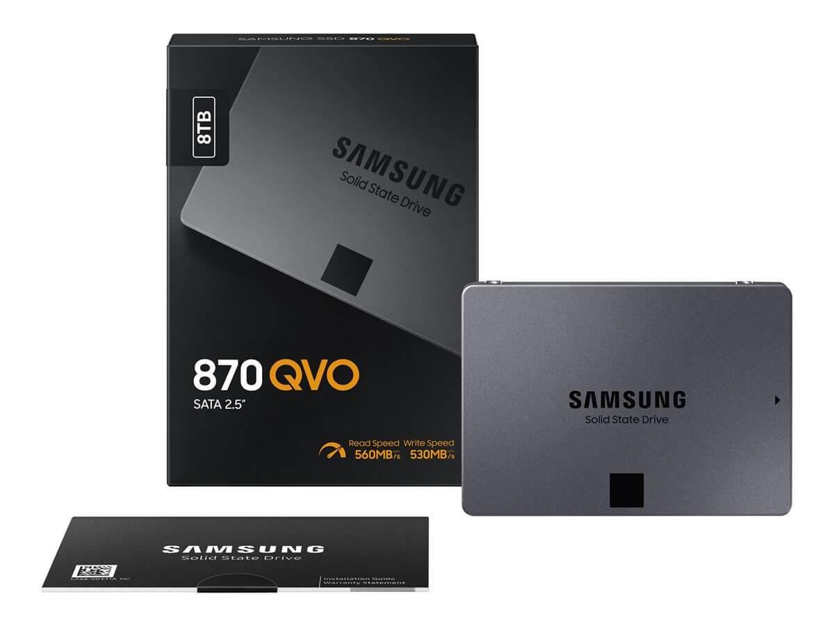 Samsung 870 QVO - 8TB - 2.5" SATA SSD ESP-Tech