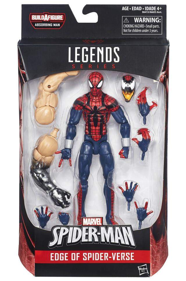 marvel legends spider man build a figure