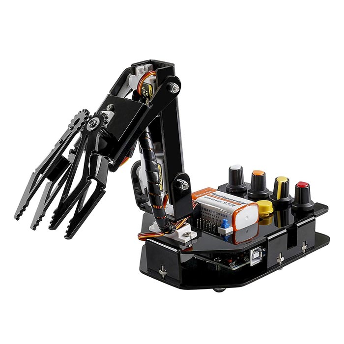 silencio Pasado Tomar un baño Robotic Arm Kit for Arduino - an Robot Arm to Learn STEM Education