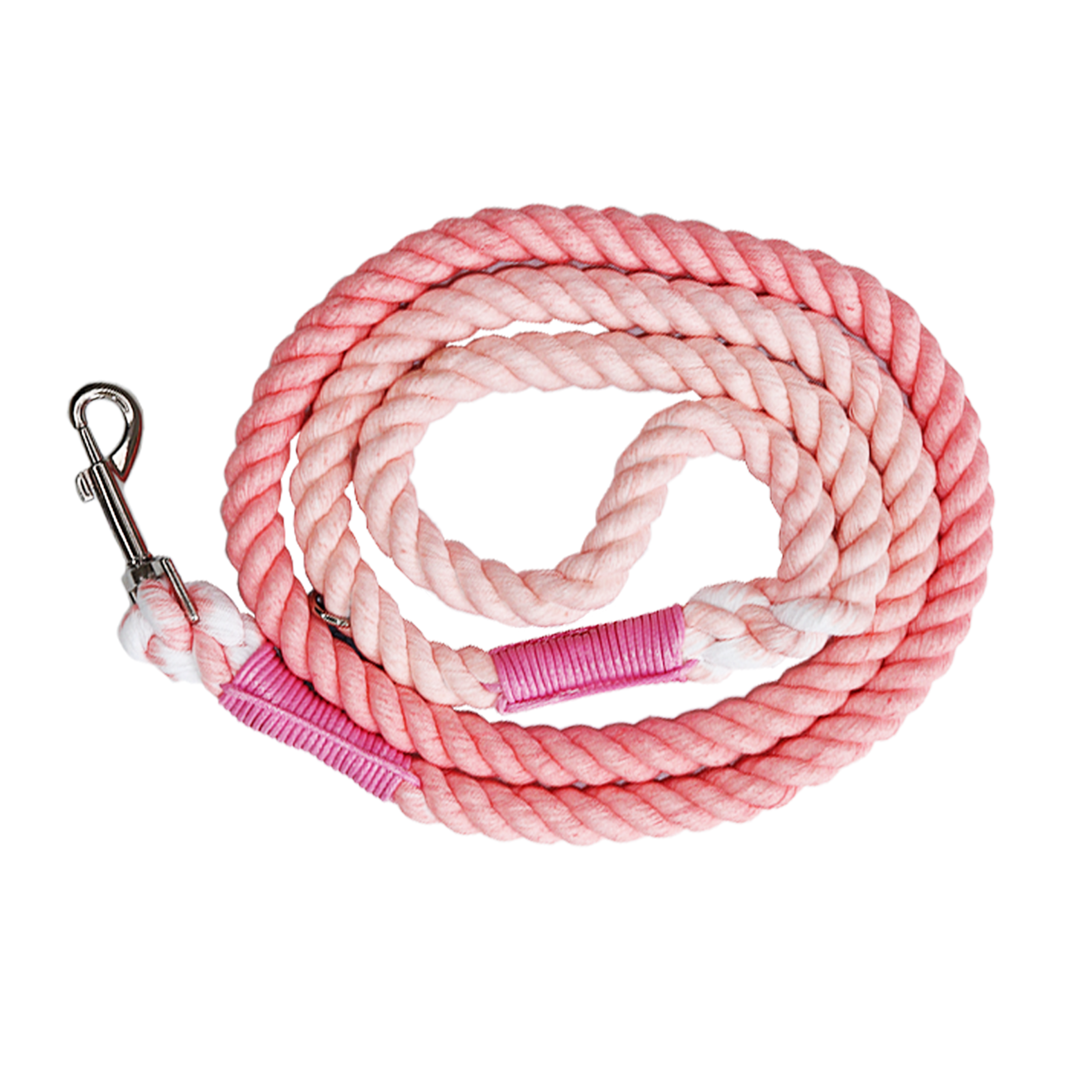 Peach Pink Dog Rope Lead