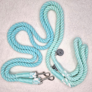 Aqua Blue Dog Rope Lead