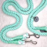 Mint Green Dog Rope Lead