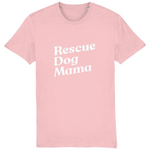 Rescue Dog Mama Printed T-Shirt