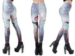 Alice in Wonderland Leggings