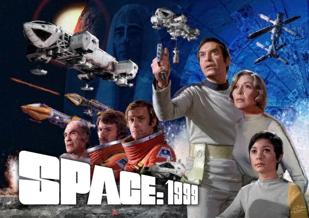 Official Space 1999 Poster: Season 1 - Gerry Anderson Official