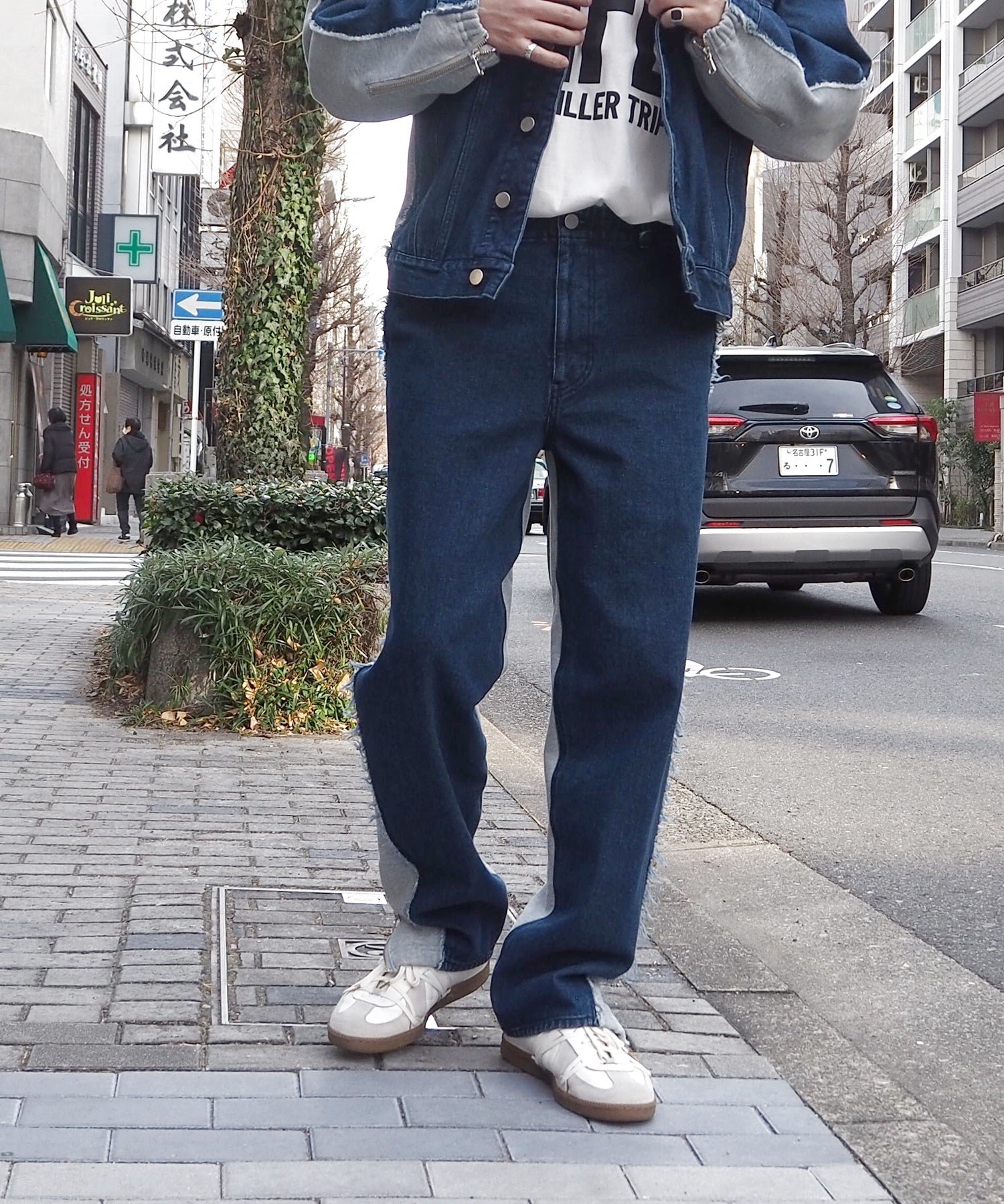 Wizzard ウィザード / WASHED DOCKING DENIM PANTS ウォッシュド