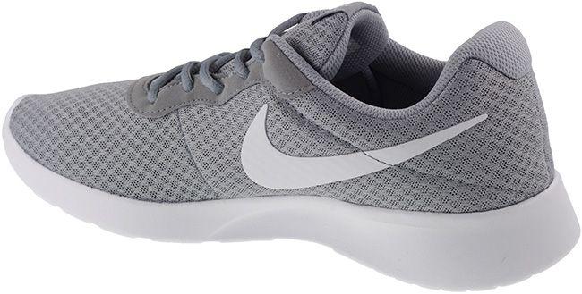 grey and white nike shoes