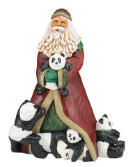 Barbara Scoles hand carved wooden Santas