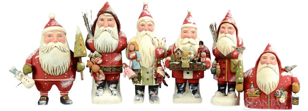 Greg Guedel Santa Claus carvings at santas.com