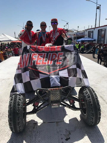 Competitive Sportsman Quad Class Winners in the 2017 San Felipe 250