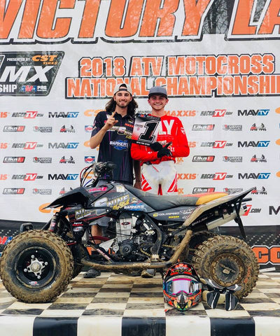 Logan Stanfield - Nine6Nine - Podium Finish - Indiana - 2018 ATV MX National Championship