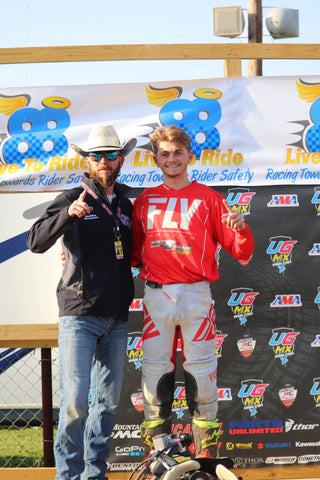 Logan Stanfield and Travis Moore - Nine6Nine - Podium Finish - Texas - 2018 ATV MX National Championship