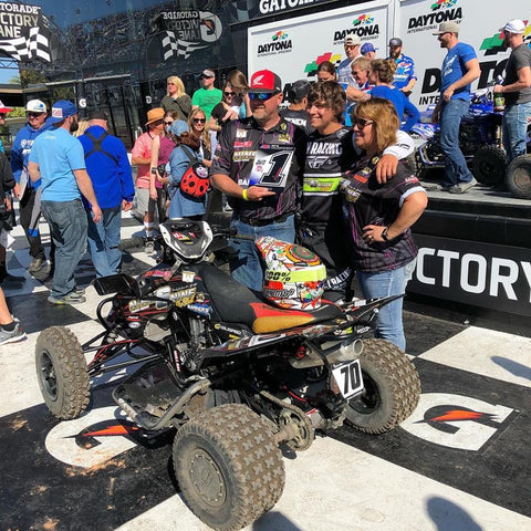 Cole Wullenweber - Podium Finish - Daytona - 2018 ATV MX National Championship