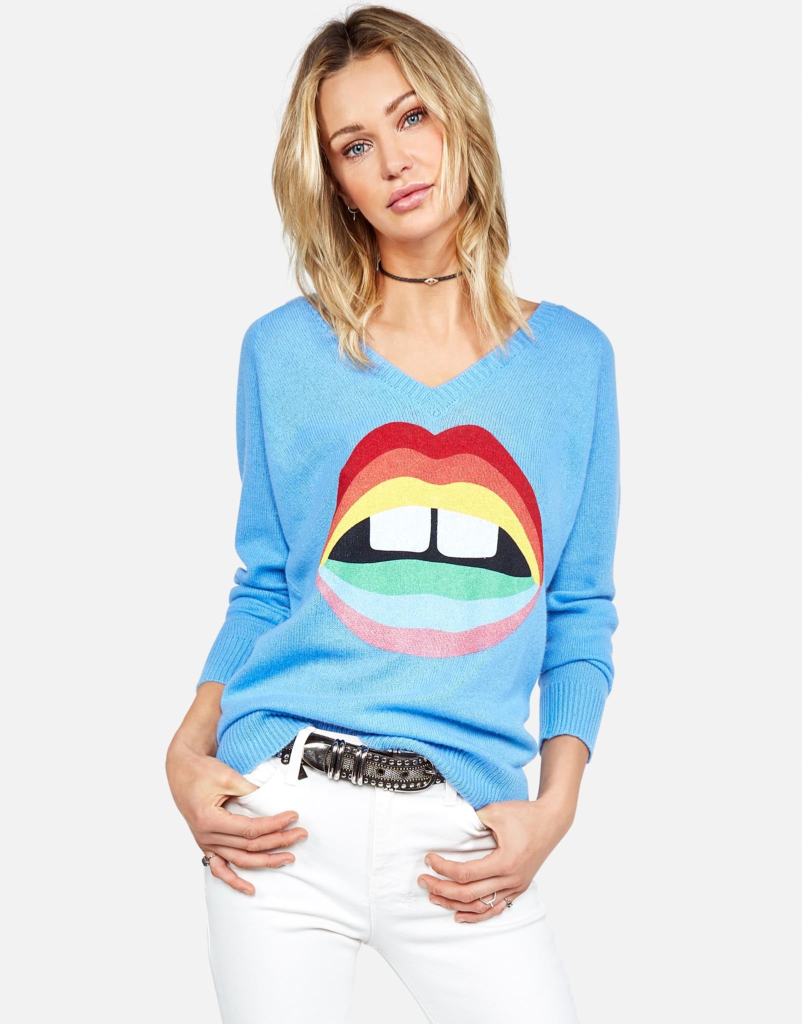 gap rainbow sweater