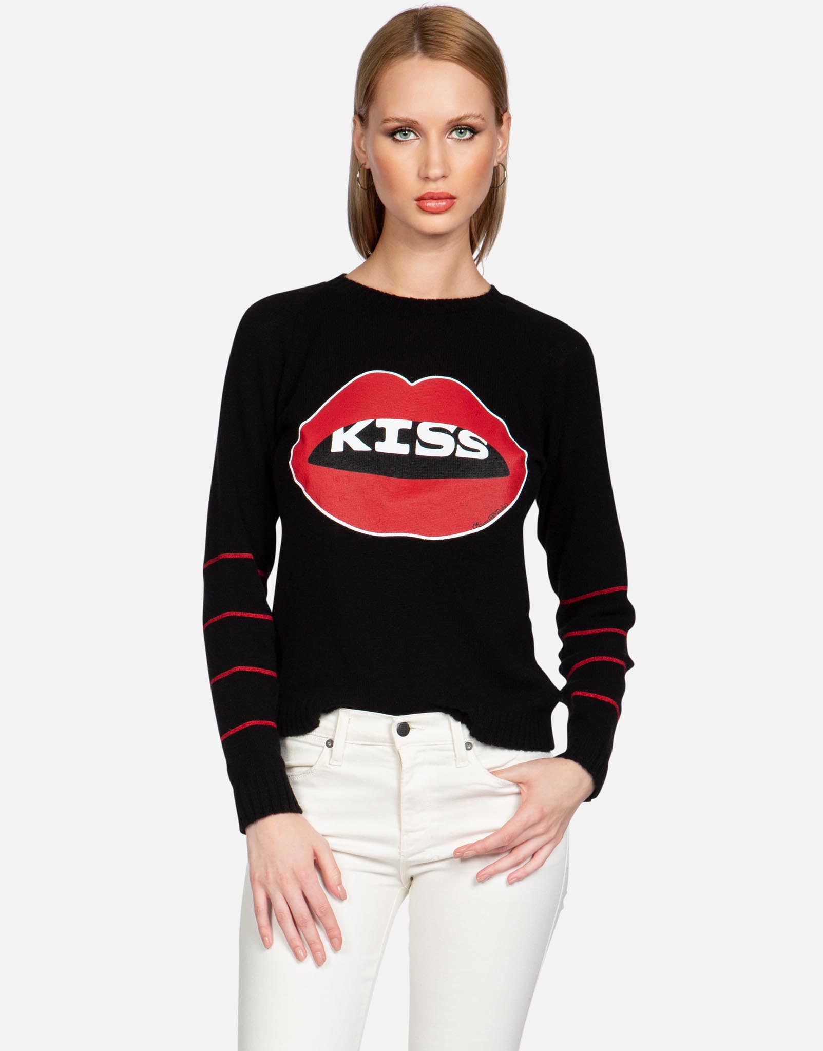 lauren moshi lips sweatshirt