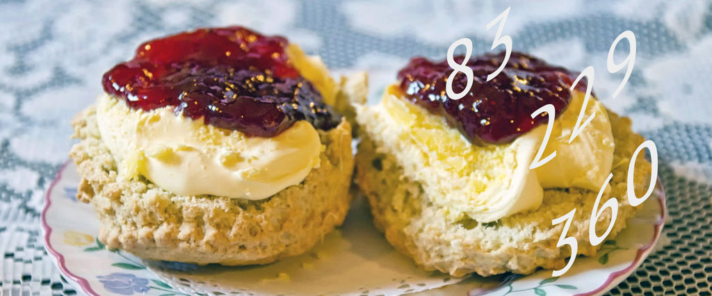 Calories in a cream tea