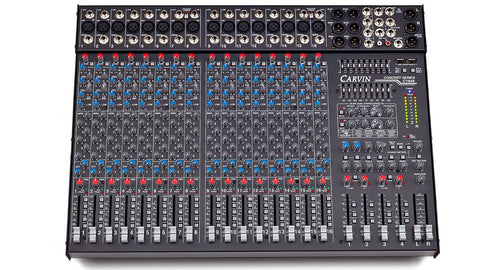 carvin c1648 16 channel mixing console 