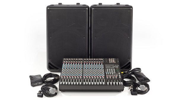 Carvin Audio C1648P-PM153 Complete PA System